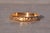 Contemporary Early 20th Century The Gromo: Antique Yellow Gold Hand Engraved Mid Finger or Child's Ring, Size 3 For Sale - Image 3 of 7