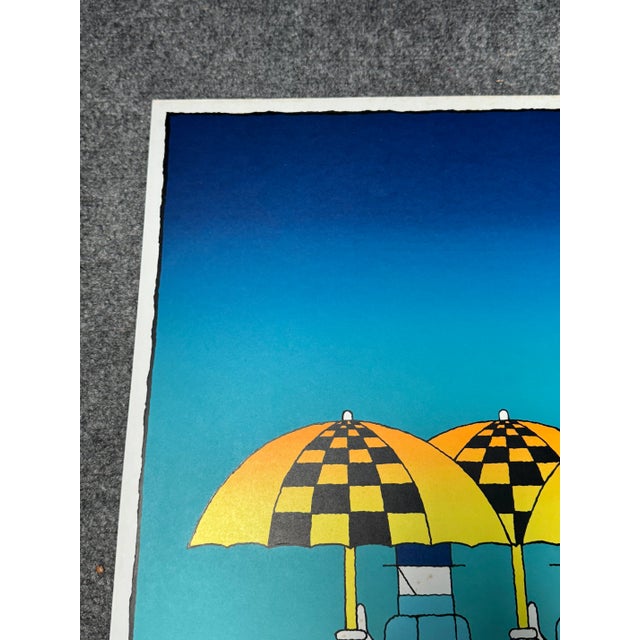 Vintage Michel Granger Editions Galerie Marquez, Paris Serigraph For Sale - Image 4 of 9