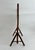 Brown Antique Victorian Bamboo and Hand-Painted Glass Fire Screen, C,1890s For Sale - Image 8 of 9