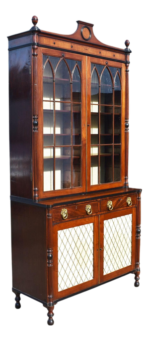 Regency Mahogany Bookcase, 1810s