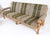 Vintage Danish Modern Sofa Mid Century Oak Frame For Sale - Image 12 of 12
