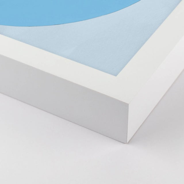 DESCRIPTION: Blue & White Forever Diptych by Stephanie Henderson in White Frame, Small Art Print SPECIFICATIONS: Type:...