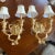 Traditional Pair of Contemporary Crystal and Wrought Iron Hand Painted Sconces With Shades For Sale - Image 3 of 11