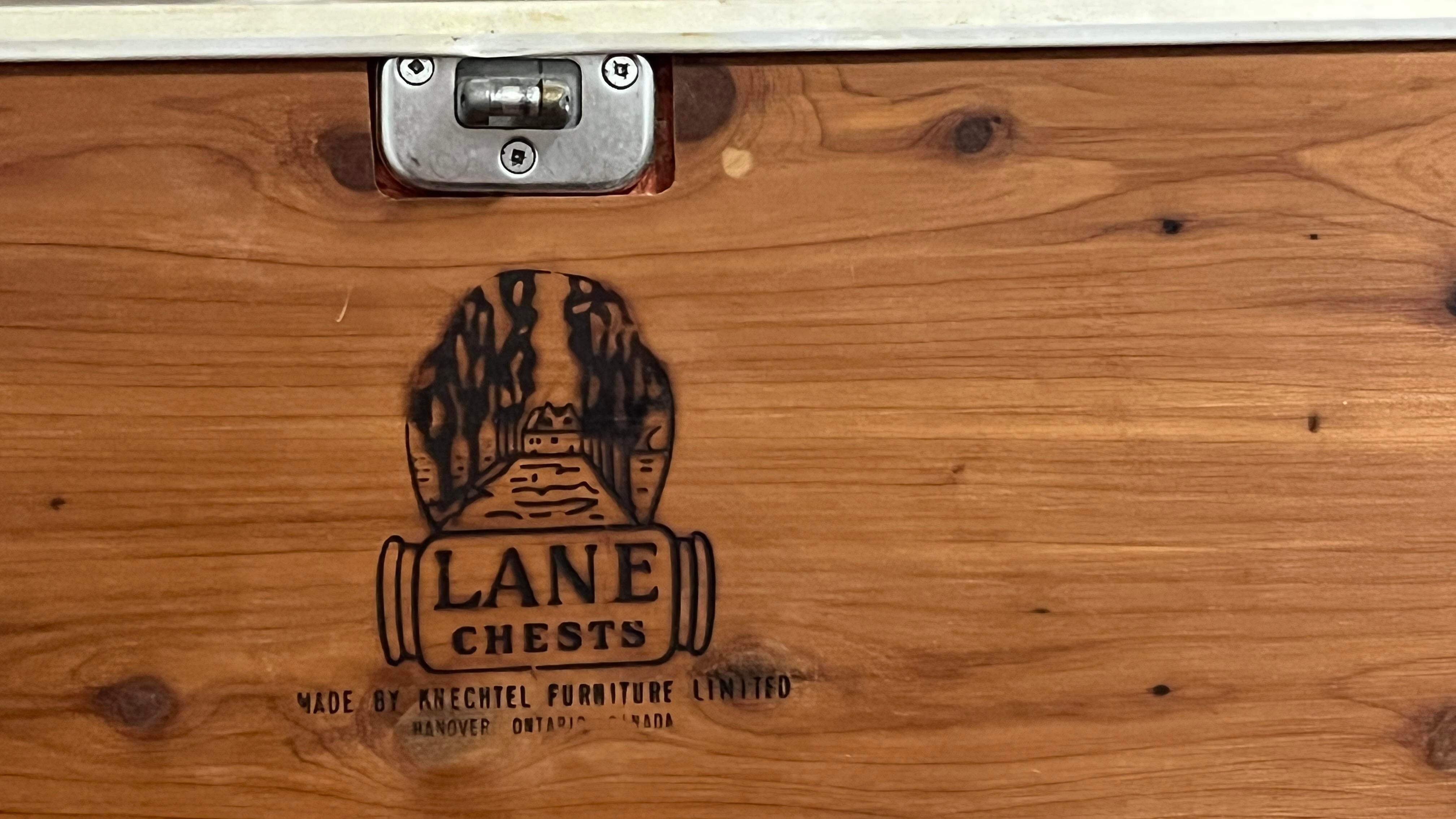 1964 Lane Cedar Hope Chest - Mid-Century Modern With New Safety