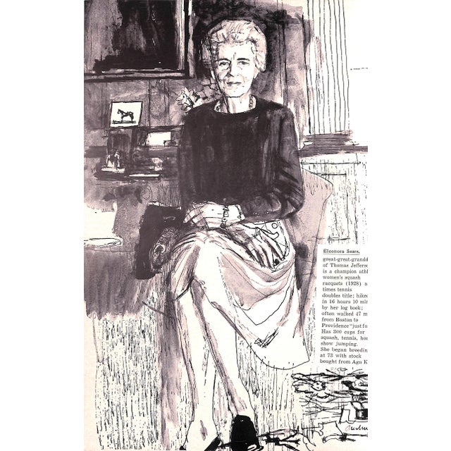 Town & Country Magazine Boston Metropolis W/ Manners by Lucious Beebe April 1962 For Sale - Image 11 of 12