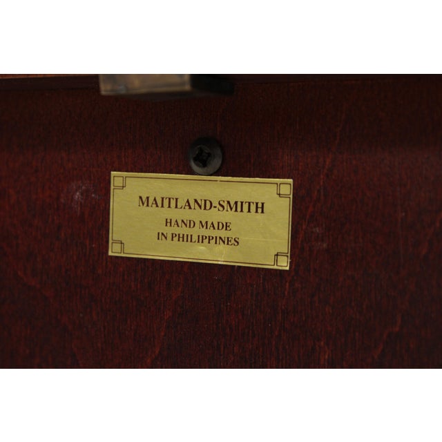 Maitland Smith Flame Mahogany Sideboard For Sale - Image 17 of 17