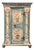 Custom-Made Italian Style Folk-Painted Farmhouse Armoire Cabinet, C. 1990s For Sale