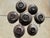 Small Studio Ceramic Wall Plates from Serocka, Germany, 1970s, Set of 7 For Sale - Image 4 of 11