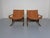 Ingmar Relling Mid-Century Modern Siesta Table and Leather Chairs by Ingmar Relling for Westnofa, Norway, 1960s, Set of 3 For Sale - Image 4 of 18