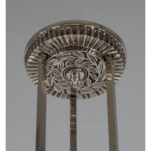 Metal French Art Deco Pendant by Lorrain Daum 1930 France - 4 Available For Sale - Image 7 of 13