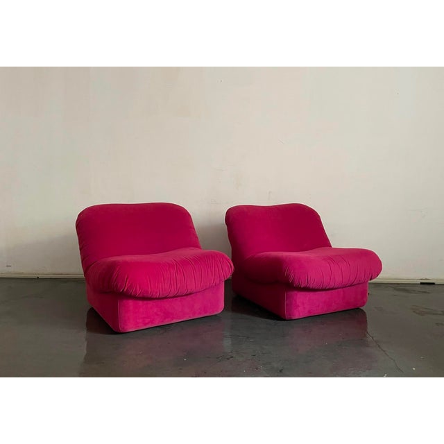 Mid-Century Modern Italian Textile Modular Sofa, 1970s For Sale - Image 3 of 8