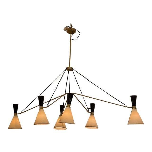 Arhaus Ramsey Linear Chandelier For Sale
