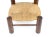 Wood Charlotte Perriand Style Turned Wood Kid's Chair Woven Rush Seat France 1960 For Sale - Image 7 of 12
