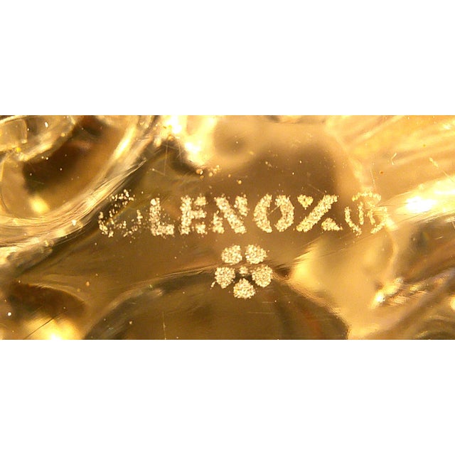 Transparent Vintage Lenox Crystal Lighthouse Votive Candle Holder Retired For Sale - Image 8 of 10