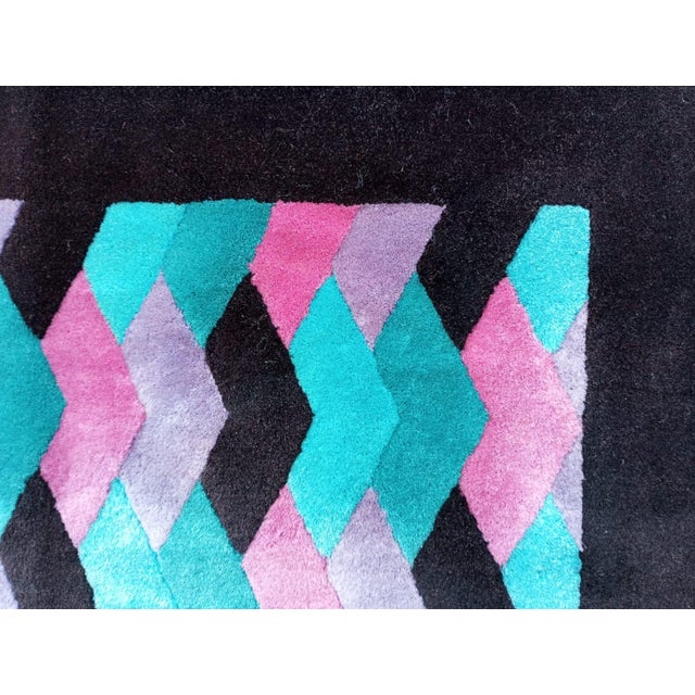 Wool Rug by Missoni for T & J Vestor, Italy, 1980s For Sale - Image 4 of 16