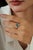 Not Yet Made - Made To Order Modern Chic 2.71ct Blue Topaz Diamond Clover Statement Ring in 14k Gold Size 5.5 For Sale - Image 5 of 16