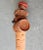 1950s 1950s Anri Hand Carved Wine Bottle Cork Stopper Italy For Sale - Image 5 of 9