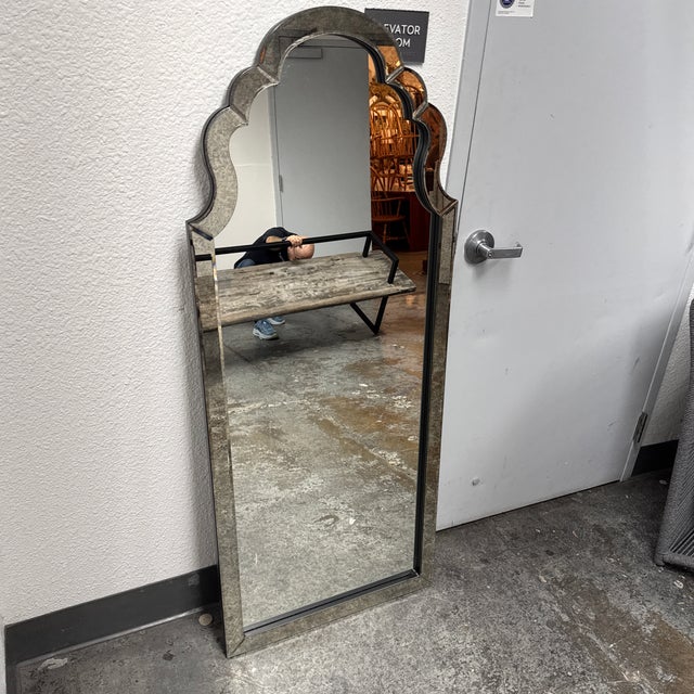Modern Jim Parsons for Uttermost Lunel Arch Wall/Floor Mirror For Sale - Image 3 of 12