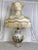 Italian Capodimonte Porcelain Lamp • Sculpted Mythological Figures • Victorian‑Style Shade For Sale - Image 12 of 12