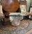 1990s Clear Coated White Plaster Corinthian Column Bevelled Glass Top Coffee Table For Sale - Image 13 of 13