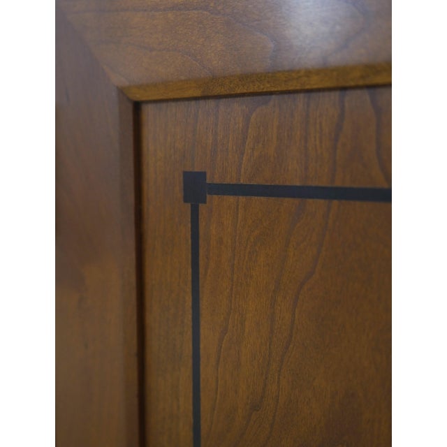 Stickley 21st Century Collection Cherry Curio Cabinet Bookcase For Sale - Image 15 of 18