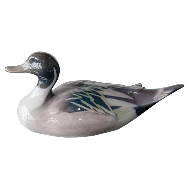 Nr. 1933 Duck Figurine by Peter Herold for Royal Copenhagen For Sale
