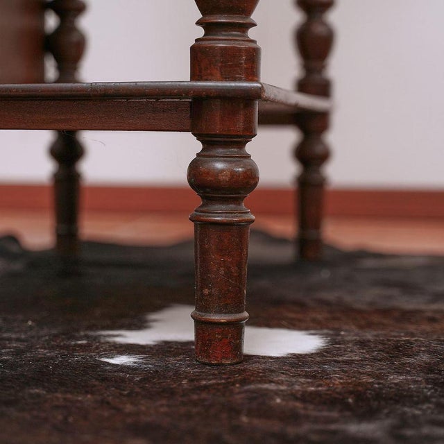 Wood Antique Luigi Filippo Bookcase For Sale - Image 7 of 10