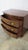 1980s White Bowfront Chest Mahogany Banded Amazing Server Silver Chest For Sale - Image 9 of 11