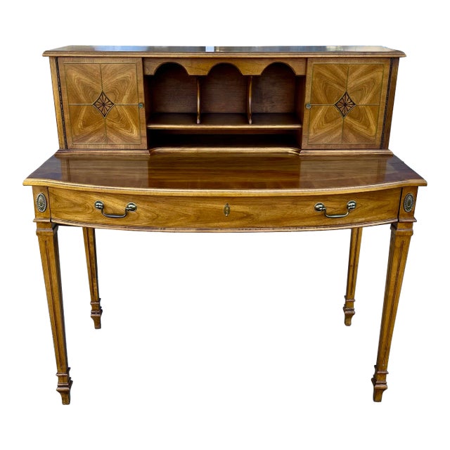 Late 20th Century Bernhardt Writing Desk For Sale
