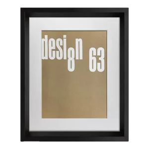 Paul Rand Original Serigraph Limited Edition "Ny Art Directors Club" W/ Framing