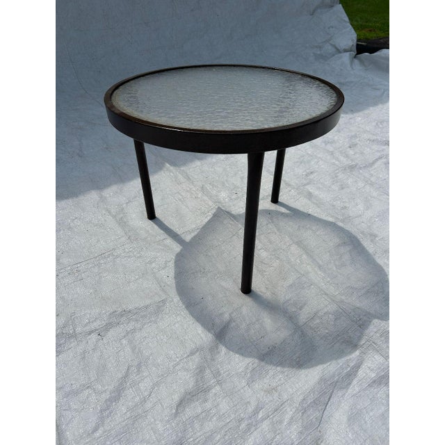 Mid-Century Modern Contemporary Mid-Century Style Tropitone Outdoor Side Table For Sale - Image 3 of 5