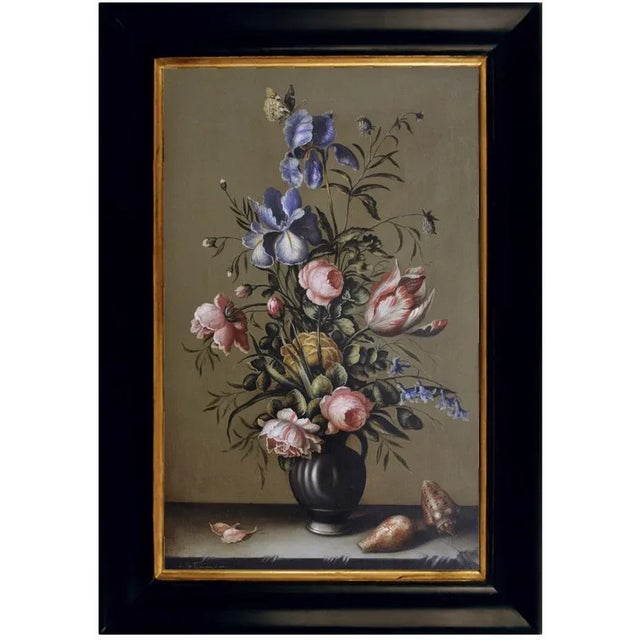 After Balthasar van der Ast, Flowers Still Life, 2011, Oil on Canvas For Sale - Image 6 of 6