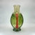 Glass Kosta Boda "Corfu" by Kjell Engman Art Glass Jug (Green With Orange Handle) Signed #7080512 For Sale - Image 7 of 18