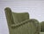 Danish Armchair in Green Furniture Velour, 1960s For Sale - Image 4 of 18