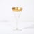Set of 12 Mid-Century Modernist Gilt Rimmed Water Glasses by Dorothy Thorpe For Sale - Image 9 of 15