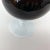 Glass 1960s Vintage Black / White Italian Cased Narrow Neck Vase Empoli Cased Glass For Sale - Image 7 of 8