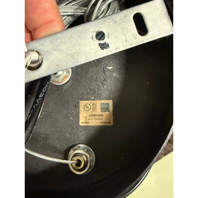 2020s Enzo Catellani for Catellani & Smith Lederam Manta Pendant For Sale - Image 5 of 12