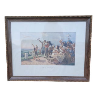 Chaponet after Albert Bettannier, WW1 Bird of France, Large Engraving For Sale