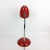 Bauhaus Bauhaus Red Metal Table Lamp, 1950s For Sale - Image 3 of 13