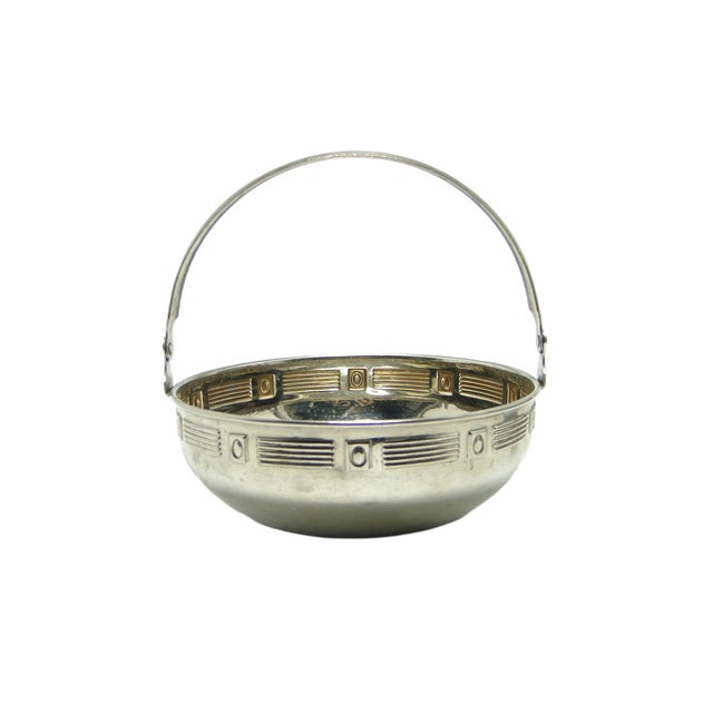 Postmodern Antique Art Nouveau Sugar Bowl, 1890s For Sale - Image 3 of 9