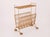 Mid Century Italian Magazine Rack or Side Table Gold 1960s For Sale - Image 4 of 11