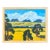 "House on the Hill” Oil on Mahogany Board by Joao De Brito - For Sale