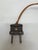 Neo-Classical Fluted Walnut Table Lamp on an Oval Base, 1940s For Sale - Image 16 of 18
