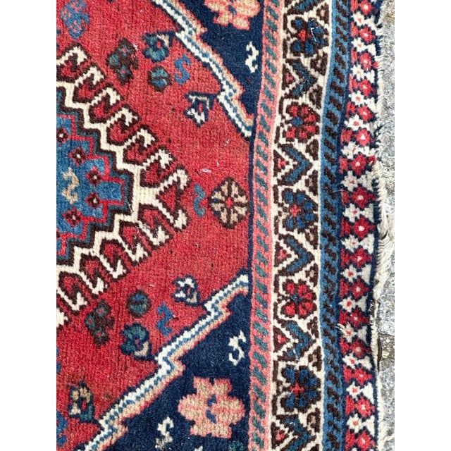 Small Vintage Yalameh Rug from Bobyrugs, 1980s For Sale - Image 10 of 17