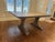 Ethan Allen Ethan Allen Corin Trestle Extension Dining Table For Sale - Image 4 of 11