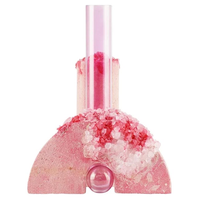 Pink Spring Cochlea Della Metamorfosi 1 Seasons Edition Vase by Coki Barbieri For Sale - Image 8 of 8