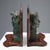 Bronze and Leather Bookends, Set of 2 For Sale - Image 6 of 10