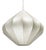 Mid-Century Modern Cocoon Pendant Lamp by Friedel Wauer for Goldkant Leuchten, Germany, 1960s For Sale