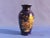 Mid-Century Modern Late 20th Century Satsuma Ware Cobalt Porcelain Rickshaw Painted Vase For Sale - Image 3 of 8