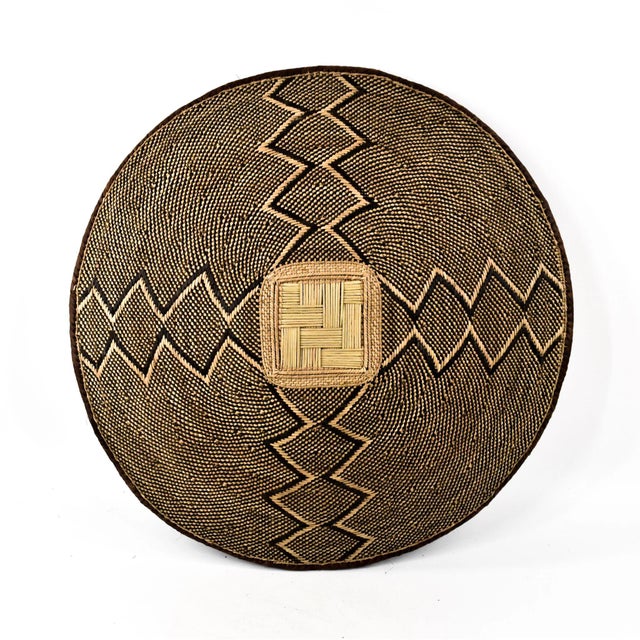 Early 20th Century Tonga Binga Basket 23.5 Inch For Sale - Image 4 of 7